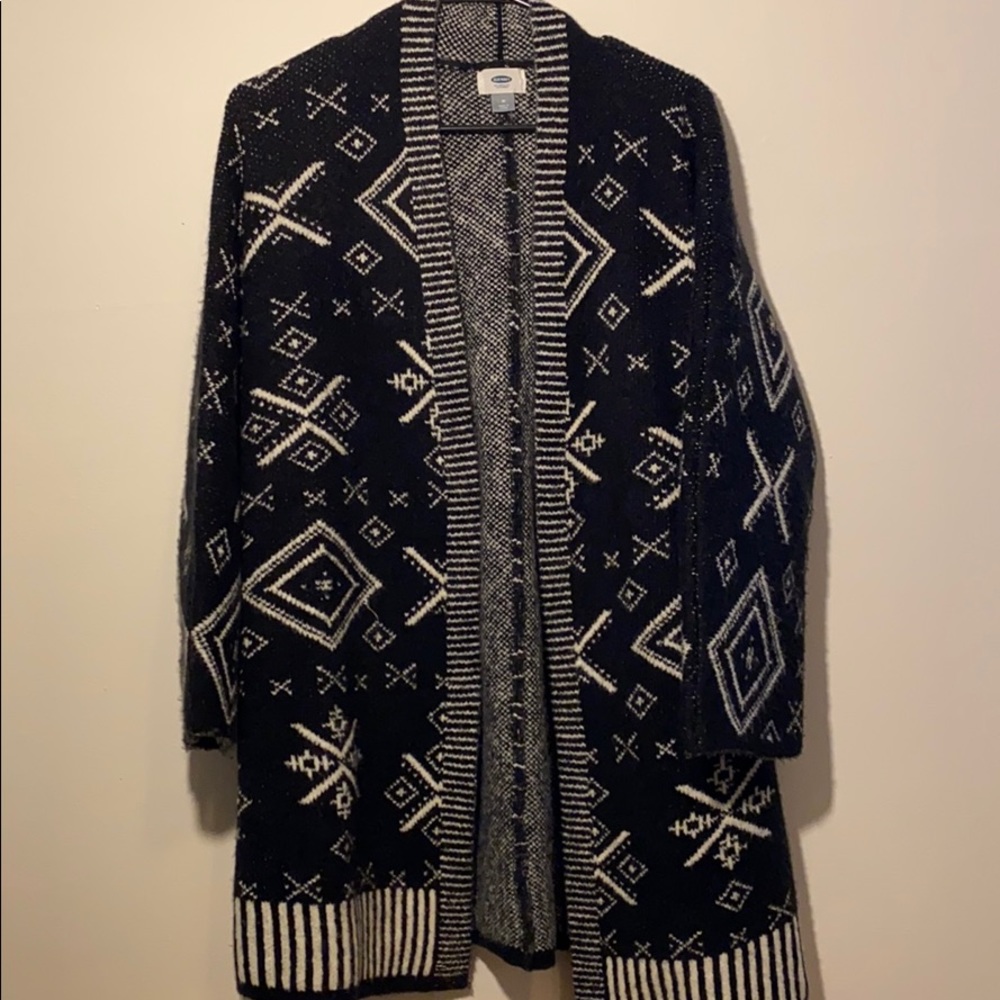 Thick cardigan
